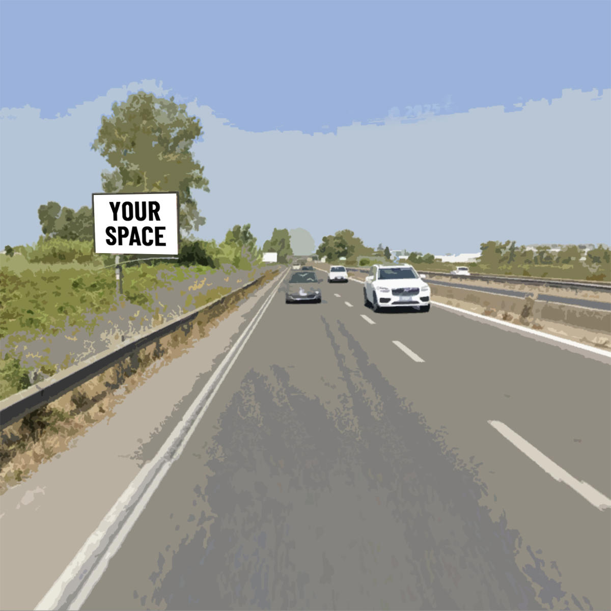 SPAZIO PUBBLICITARIO 210 x 150 Via Pontina (LATINA) Dal 20/10/2026 al 17/11/2026 29 giorni